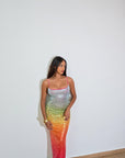 Robe Paillettes  Tropicale  - 4 couleurs